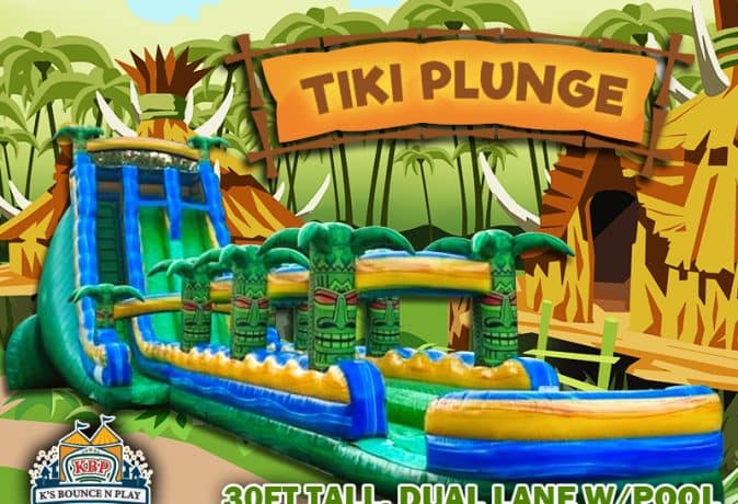 30ft Tall Water Slide