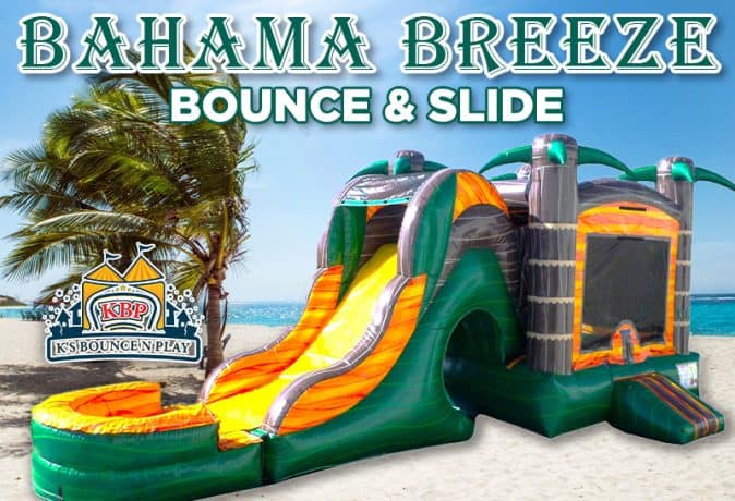 Tropical Bounce House & Slide Rental - Charlotte, NC