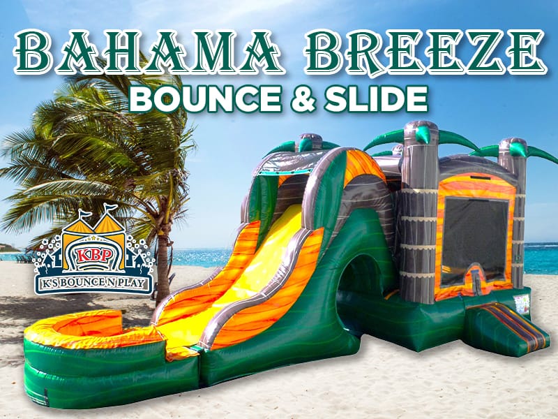 Tropical Bounce House & Slide Rental - Charlotte, NC